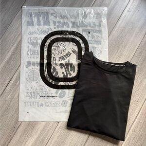 Overtime Valid Compression Long Sleeve Shirt Youth XL Black Excellent Condition